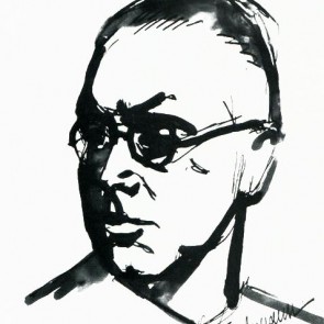 WV-Nr. 0242 (ZP) | Porträt Schriftsteller Fritz Usinger