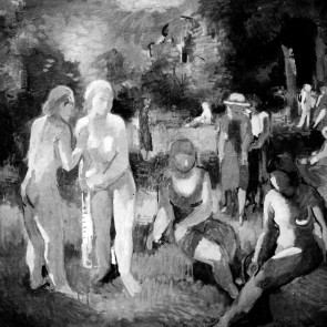 WV-Nr. 0793 (F) | Figurengruppe in Landschaft