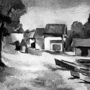 WV-Nr. 0567 (L) | Boote am Chiemseeufer 