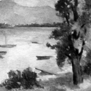 WV-Nr. 0631 (L) | Chiemsee mit Segelbooten 