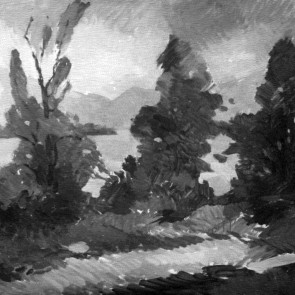 WV-Nr. 0578 (L) | Drei Bäume am Chiemseeufer