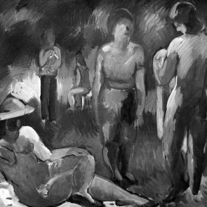 WV-Nr. 0833 (F) | Frauen in Landschaft