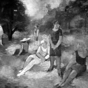 WV-Nr. 0693 (F) | Gruppe in Parklandschaft