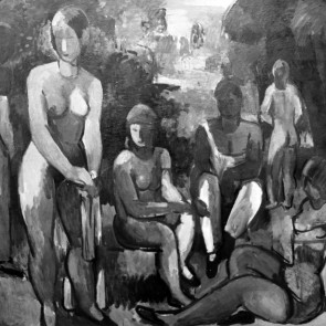 WV-Nr. 0503 (F) | Frauengruppe im Park