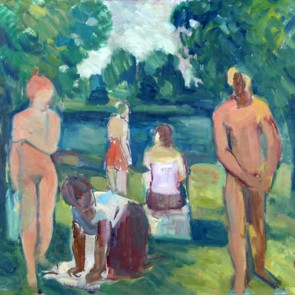 WV-Nr. 0496 (F) | Gruppe am See / Komposition