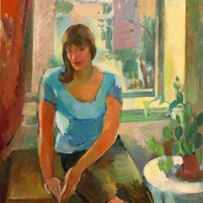 WV-Nr. 0709 (P) | Vor dem Fenster