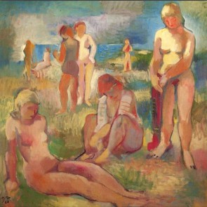 WV-Nr. 0729 (F) | Badende am See