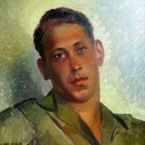 Porträt US-Soldat Max William Snyder