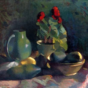 WV-Nr. 0082 (S) | Stillleben mit Krug und Blumen