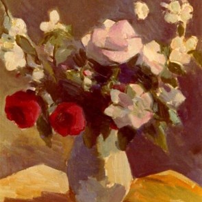 WV-Nr. 0579 (S) | Blumenstillleben mit Rosen