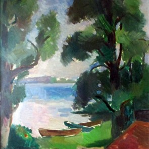 WV-Nr. 0126 (L) | Ruderboote am Chiemsee