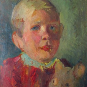 WV-Nr. 0047 (P) | Porträt Peter mit Stofftier 