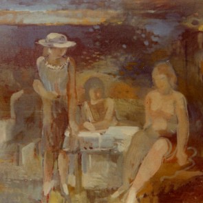 WV-Nr. 0310 (F) | Drei Frauen im Garten