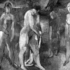 WV-Nr. 0843 (F) | Badende im Park