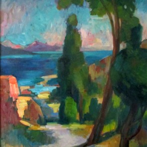 WV-Nr. 0472 (L) | Landschaft mit Bäumen bei Ramatuelle