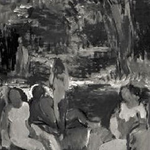 WV-Nr. 0080 (F) | Badende am Chiemsee