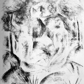 WV-Nr. 0381 (GF) | Sitzende Frauengruppe