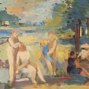 WV-Nr. 0065 (F) | Figuren in Landschaft 