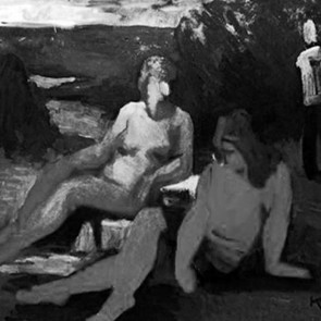 WV-Nr. 0617 (F) | Zwei Frauen am Meer