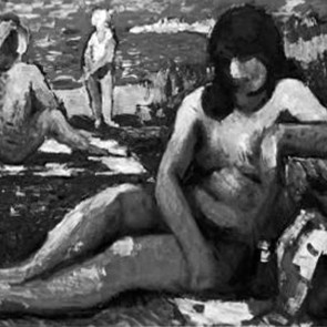 WV-Nr. 0741 (F) | Liegender Akt am See 