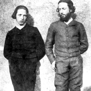 Carl Gunschmann und Hermann Pfeiffer um 1909