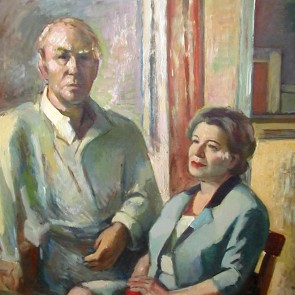 WV-Nr. 0713 (P) | Doppelporträt Werner Hinz und Ehmi Bessel