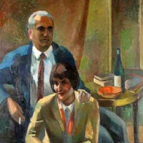 WV-Nr. 0808 (P) | Porträt der Eheleute Dr. Hans und Rose Kraus