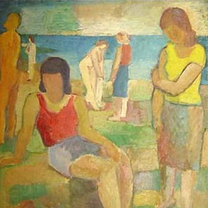 Kleine figürliche Komposition 