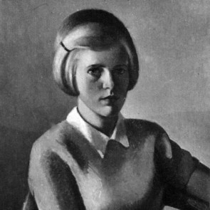 WV-Nr. 0004 (P) | Porträt der jungen Frau Nebel