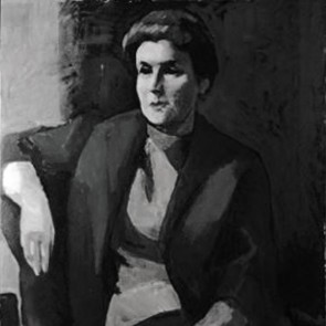 WV-Nr. 0665 (P) | Annemarie im blauen Kostüm