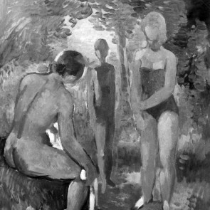 WV-Nr. 0509 (F) | Figurengruppe im Park