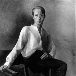 WV-Nr. 0298 (P) | Selbstporträt mit offenem Hemd