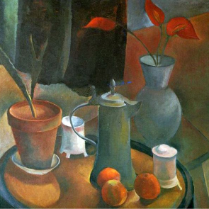 Stillleben mit Kanne 