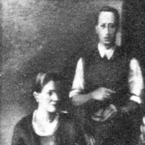 WV-Nr. 0669 (P) | Selbstporträt mit Ehefrau Käte 