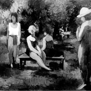 WV-Nr. 0834 (F) | Frauen im Park