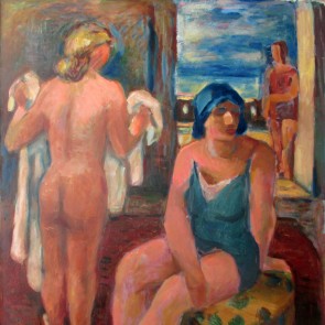 WV-Nr. 0611 (F) | Sitzende mit blauem Hut