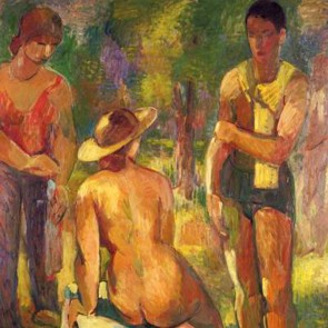 WV-Nr. 0292 (F) | Große Figurengruppe / Drei Mädchen