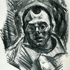 WV-Nr. 0672 (GP) | Porträt Schriftsteller Hans Schiebelhuth