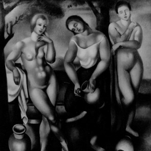 WV-Nr. 0534 (F) | Figurengruppe am Brunnen 