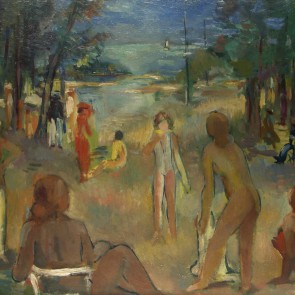 WV-Nr. 0146 (F) | Badende in Gstadt am Chiemsee 