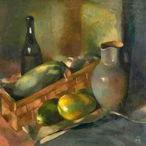 Stillleben mit Gurke