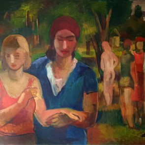 WV-Nr. 0824 (F) | Frauen im Park