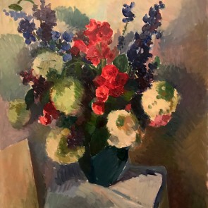 WV-Nr. 0400 (S) | Blumenstück auf hellem Tuch