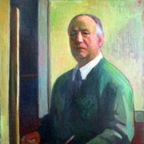 WV-Nr. 0407 (P) | Selbstbildnis mit grüner Jacke