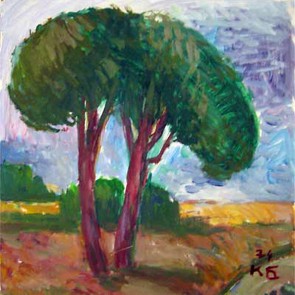 WV-Nr. 0516 (L) | Zwei Bäume am Weg 