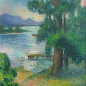 WV-Nr. 0575 (L) | Bootssteg am Chiemsee