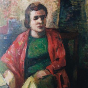 WV-Nr. 0712 (P) | Rosa Kraus mit roter Stola