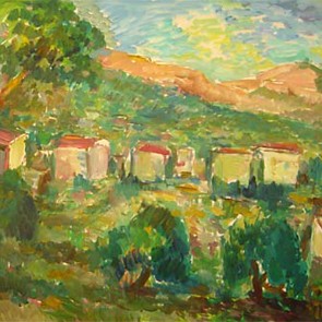 Landschaft in Südfrankreich