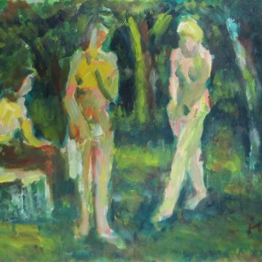 WV-Nr. 0269 (F) | Drei Frauen im Park