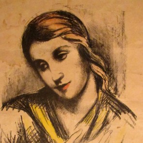 WV-Nr. 0031 (ZP) | Junge Frau mit rotbraunem Haar